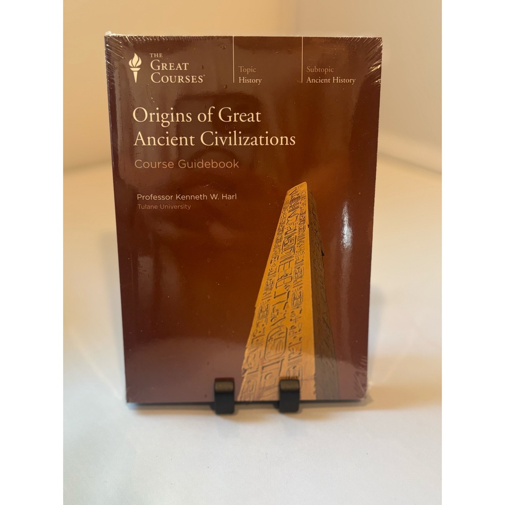 The Great CoursesOrigins of Great Ancient Civilizations DVD Guidebook New Sealed